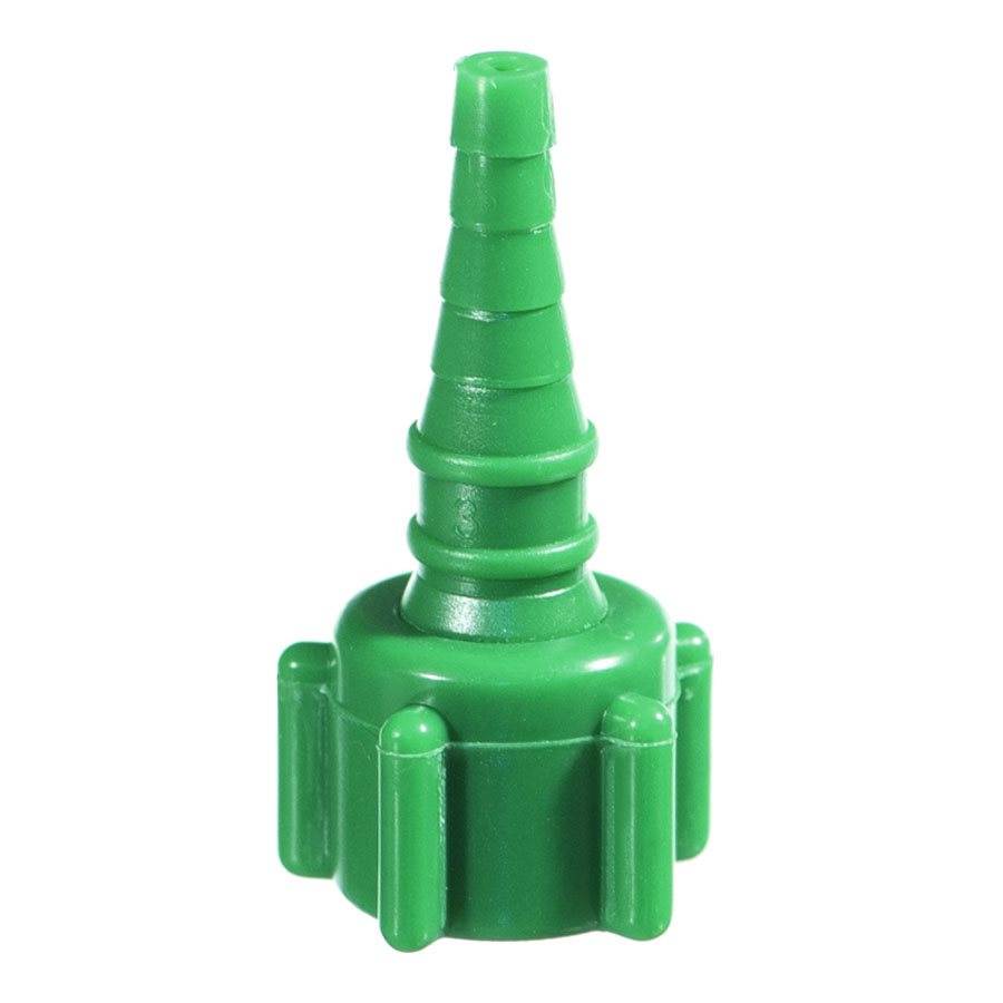 Swivel Green O2 Nipple Connector