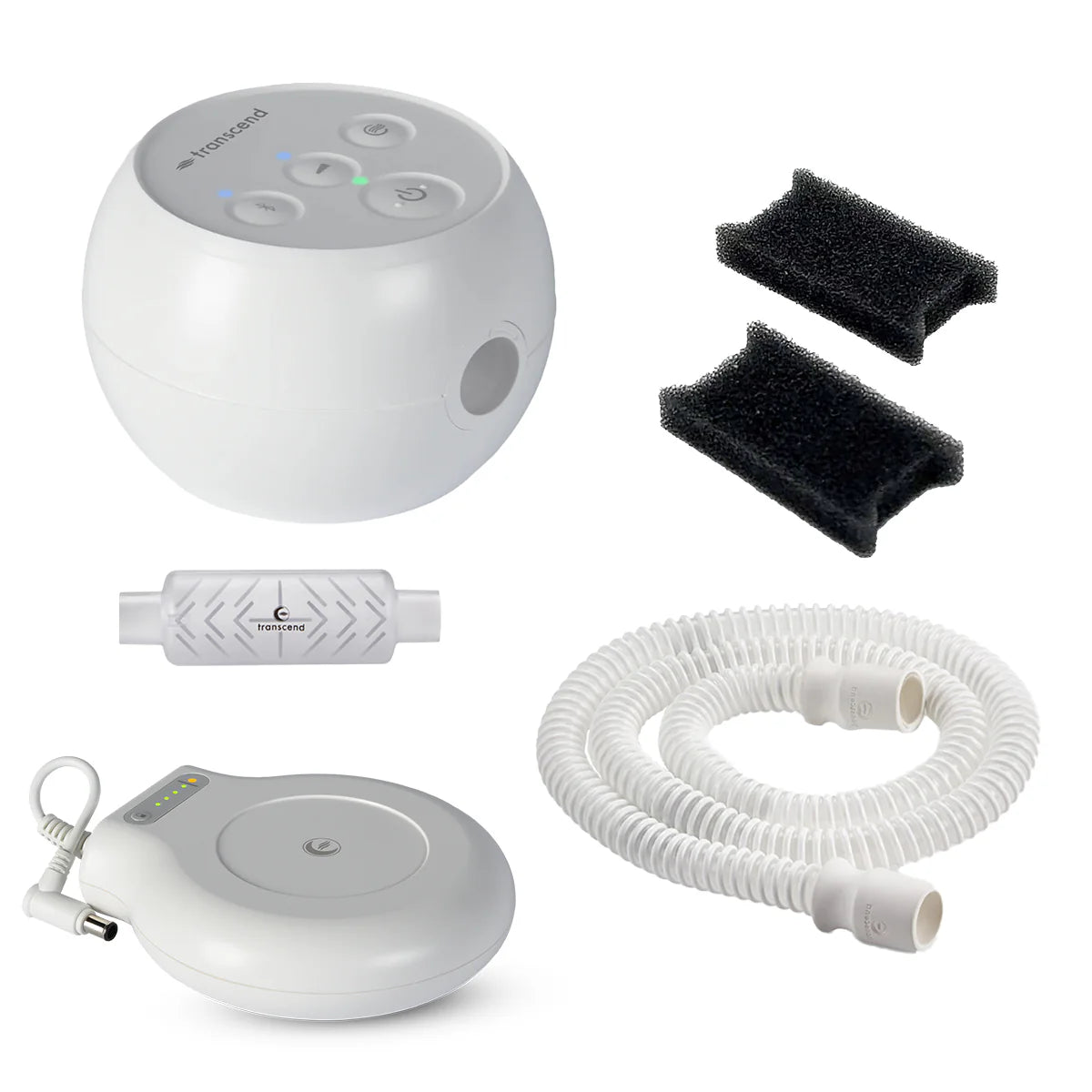 Transcend MicroTM Travel CPAP Bundles